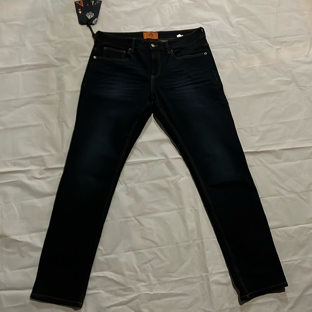 NWT Boulder denim stretch jeans. Dark blue 34x32 slim fit